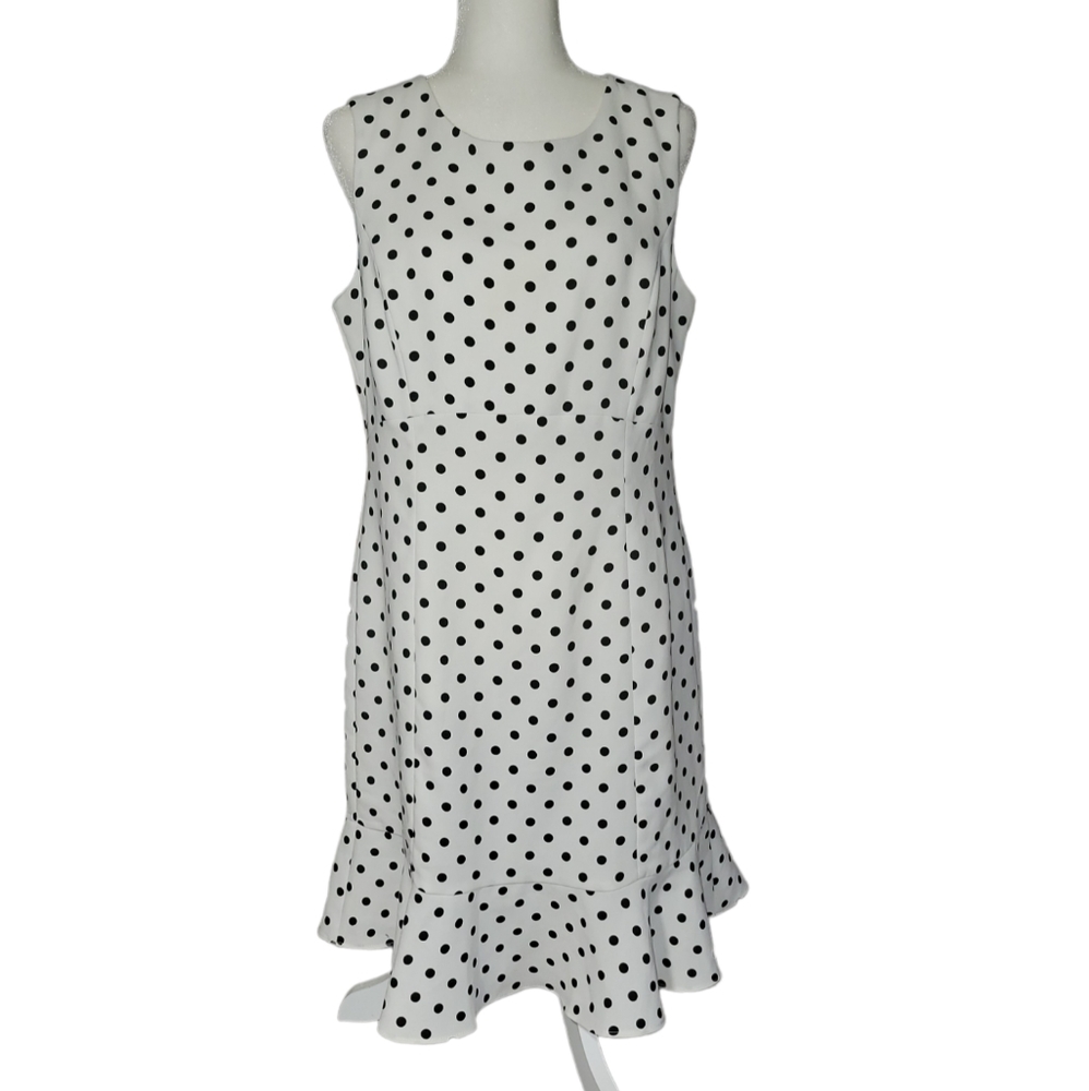 Nine West polka dot dress